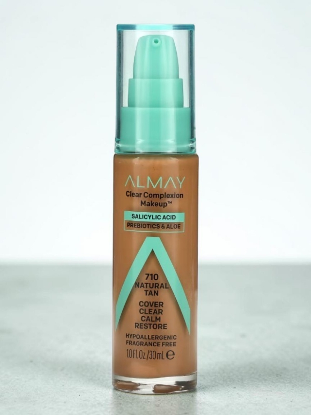 Almay Clear Complexion Makeup - Tan with Teal Pump